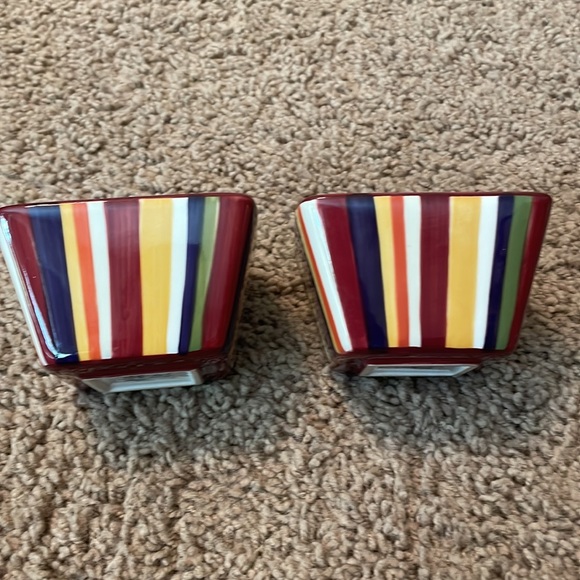 Perfect condition simple additions by pampered chef dip bowls. Set of 2 - Picture 2 of 5